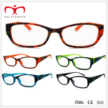 Hot Sales Plastic Reading Glasses with Camouflage Hot Stamp Transfer (WRP411413)